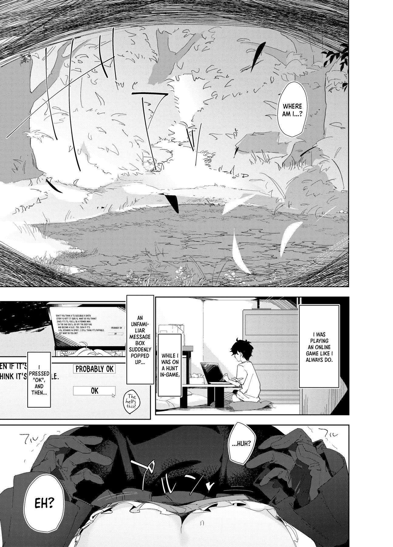 Hentai Manga Comic-The TS Cat Succubus Doesn't Want to Extract Semen!-Read-2